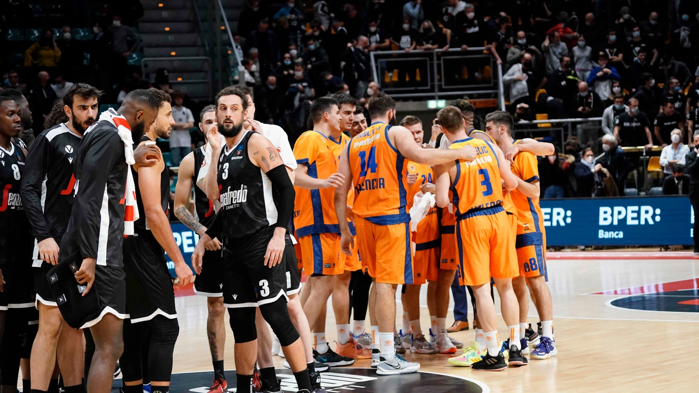 Segafredo Virtus Bologna-Valencia Basket (foto Ciamillo)