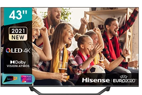 Hisense TV 43A78GQ su amazon.com 