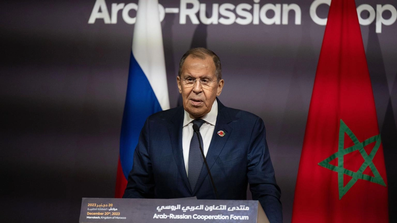 Il ministro degli Esteri russo Lavrov è in visita a Tunisi