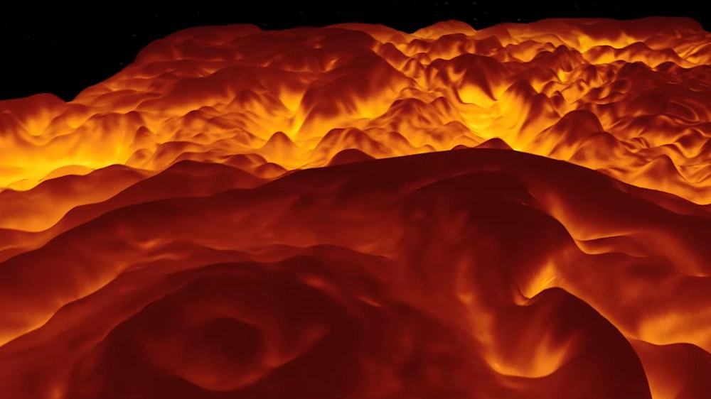 Uno screenshot del video – Foto: NASA