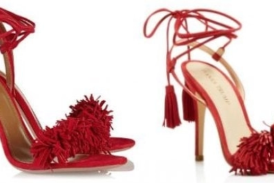 CAUSA La scarpa progettata dalla griffe italiana (a sinistra) e quella prodotta da Ivanka (Ansa)