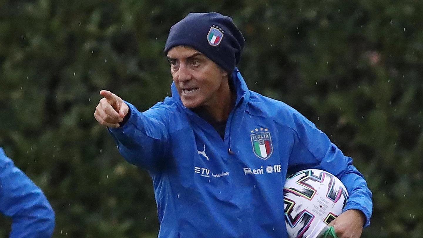 Roberto Mancini, commissario tecnico della Nazionale italiana (Ansa)