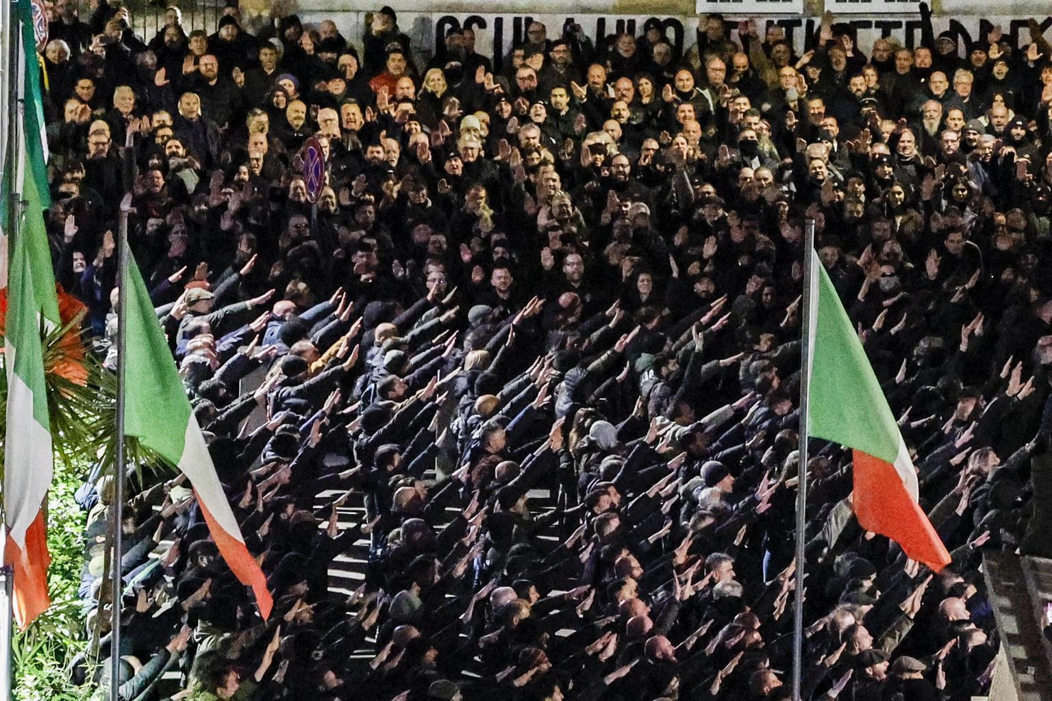 il tar del lazio annulla i daspo a casapound per il saluto romano ad acca larenzia