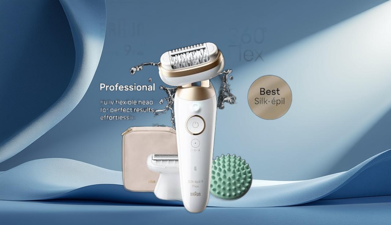Braun Silk épil 9 Flex: epilazione precisa e confortevole a casa tua Braun Silk épil 9 Flex: epilazione precisa e confortevole a casa tua