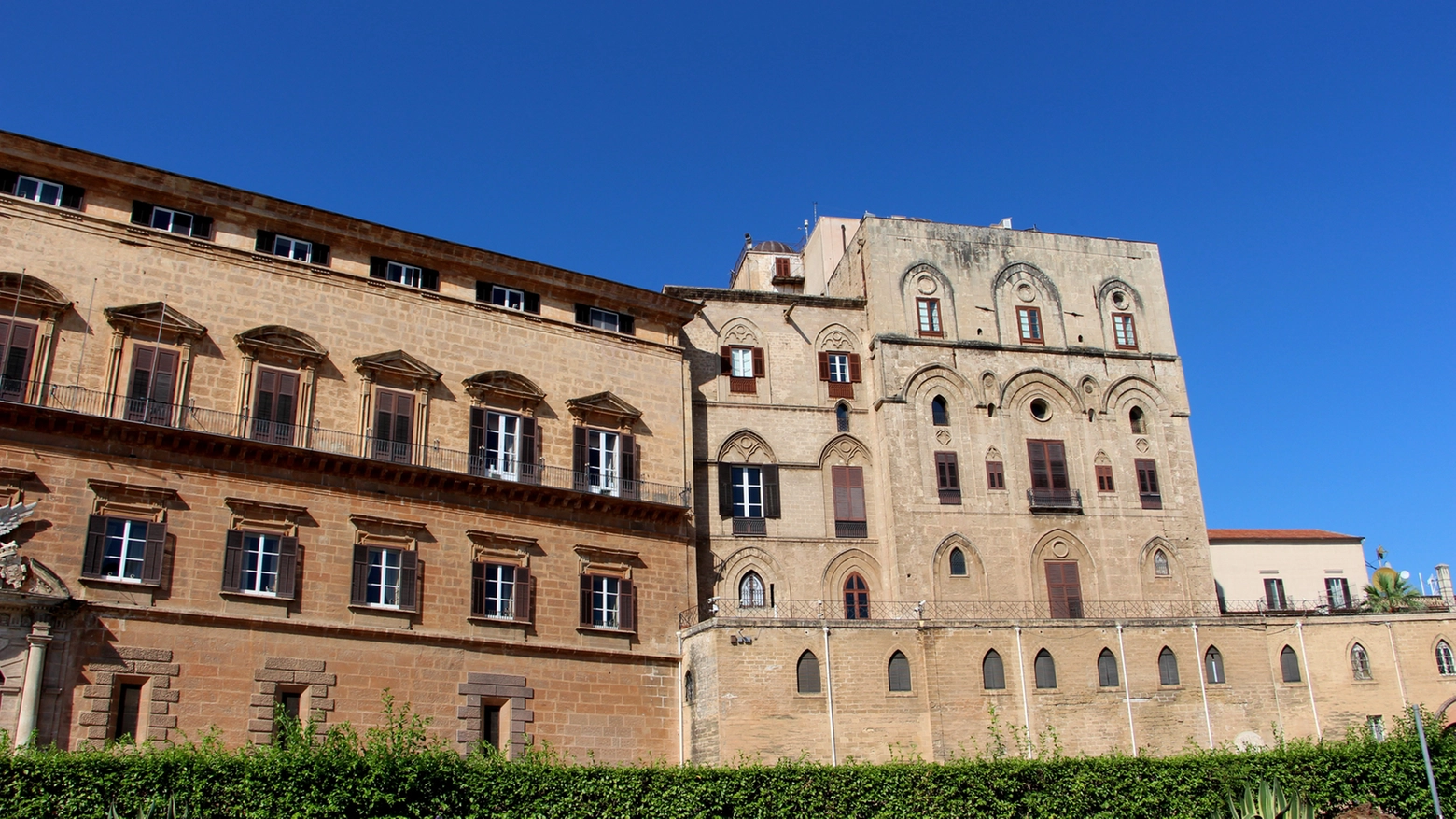 Il Palazzo dei Normanni a Palermo, sede dell'Ars