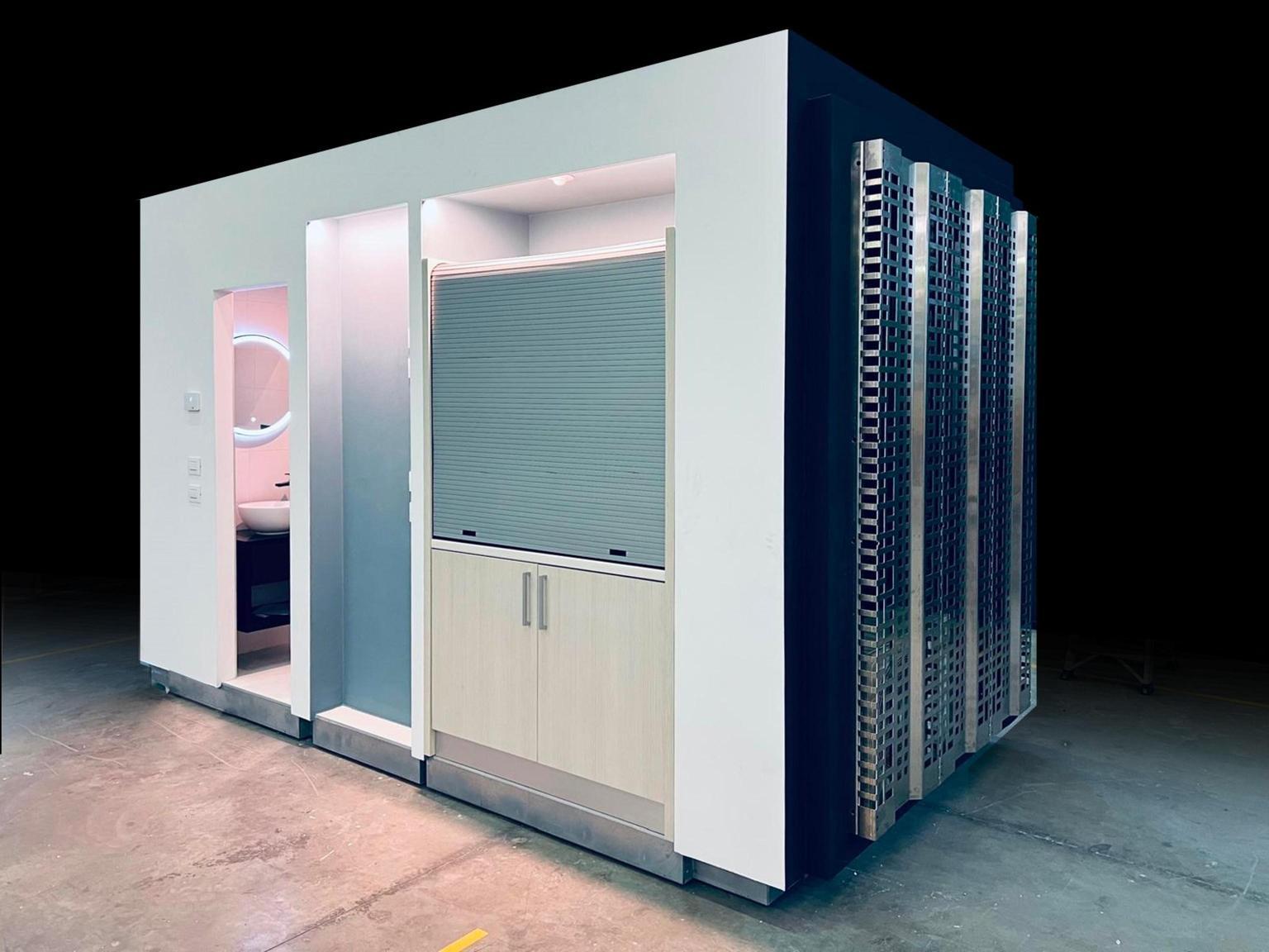ecco la casa reversibile adatta la configurazione degli spazi