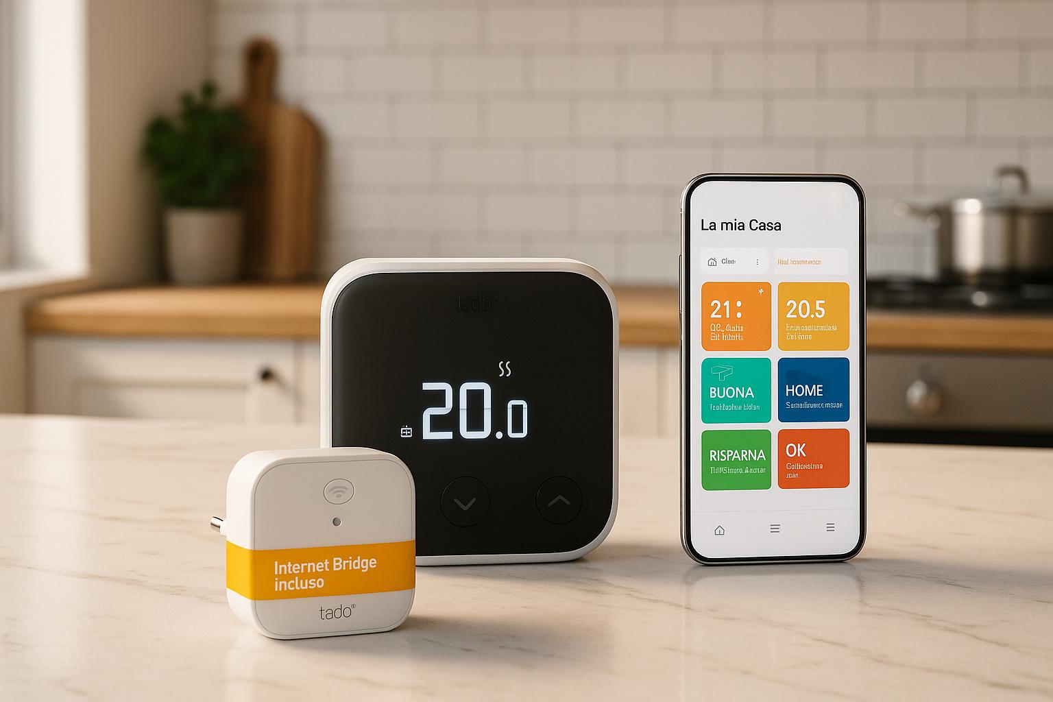Controlla la temperatura anche fuori casa con il termostato smart: offerta Prime Day ( 45%) Controlla la temperatura anche fuori casa con il termostato smart: offerta Prime Day ( 45%)