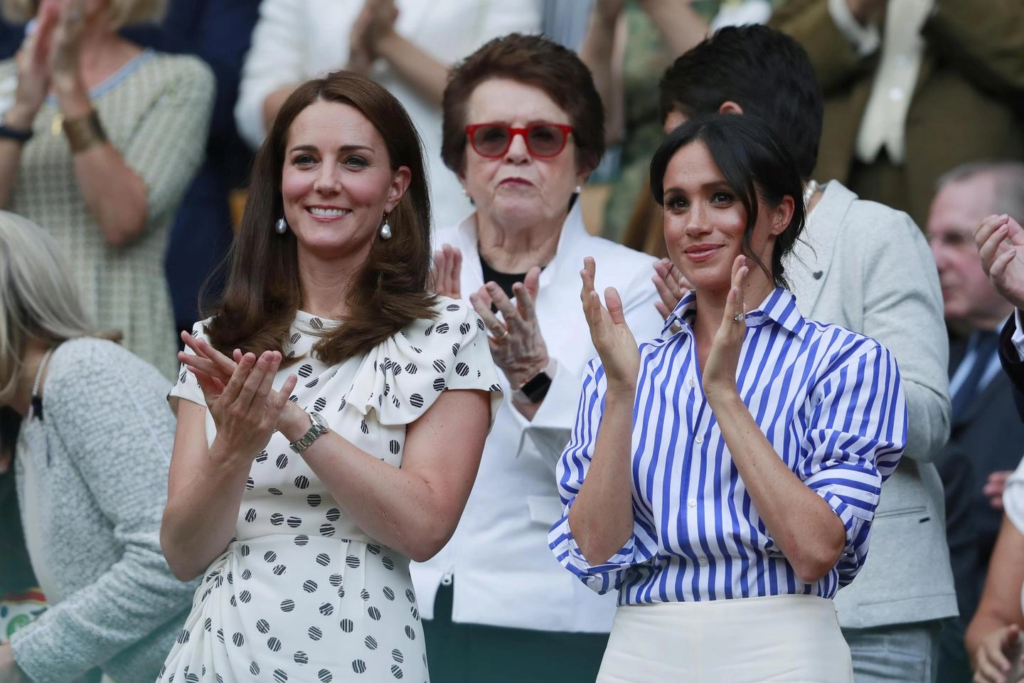 Kate e Meghan a Wimbledon