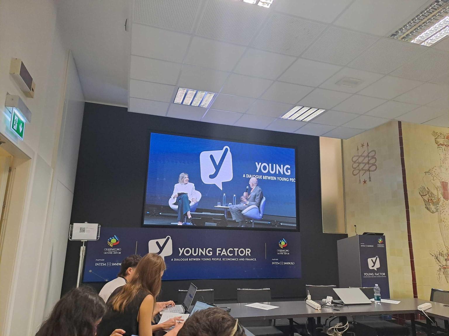al via young factor 2025 studenti europei e banchieri a confronto a milano