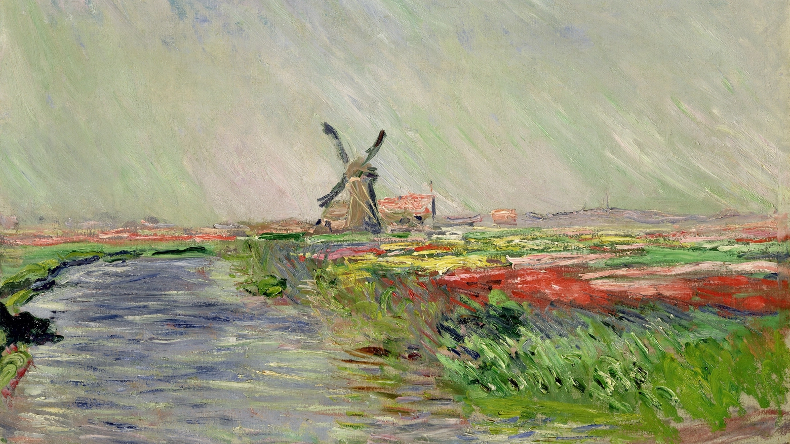 Campo di Tulipani in Olanda di Claude Monet