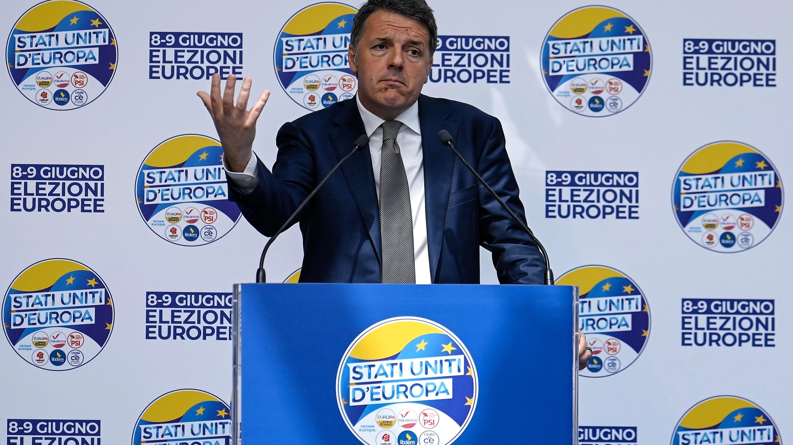 Il leader di Italia viva: “Meloni, Tajani e Schlein sono ladri di democrazia. La prossima Commissione? Maggioranza Mario suona meglio di Ursula"