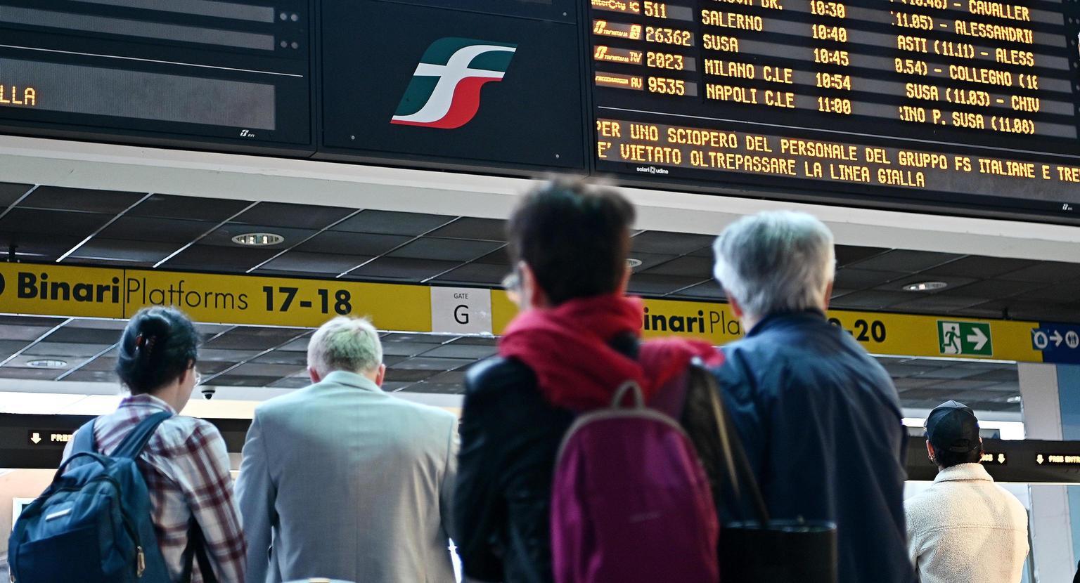 sciopero del personale fs il 7 e l 8 luglio
