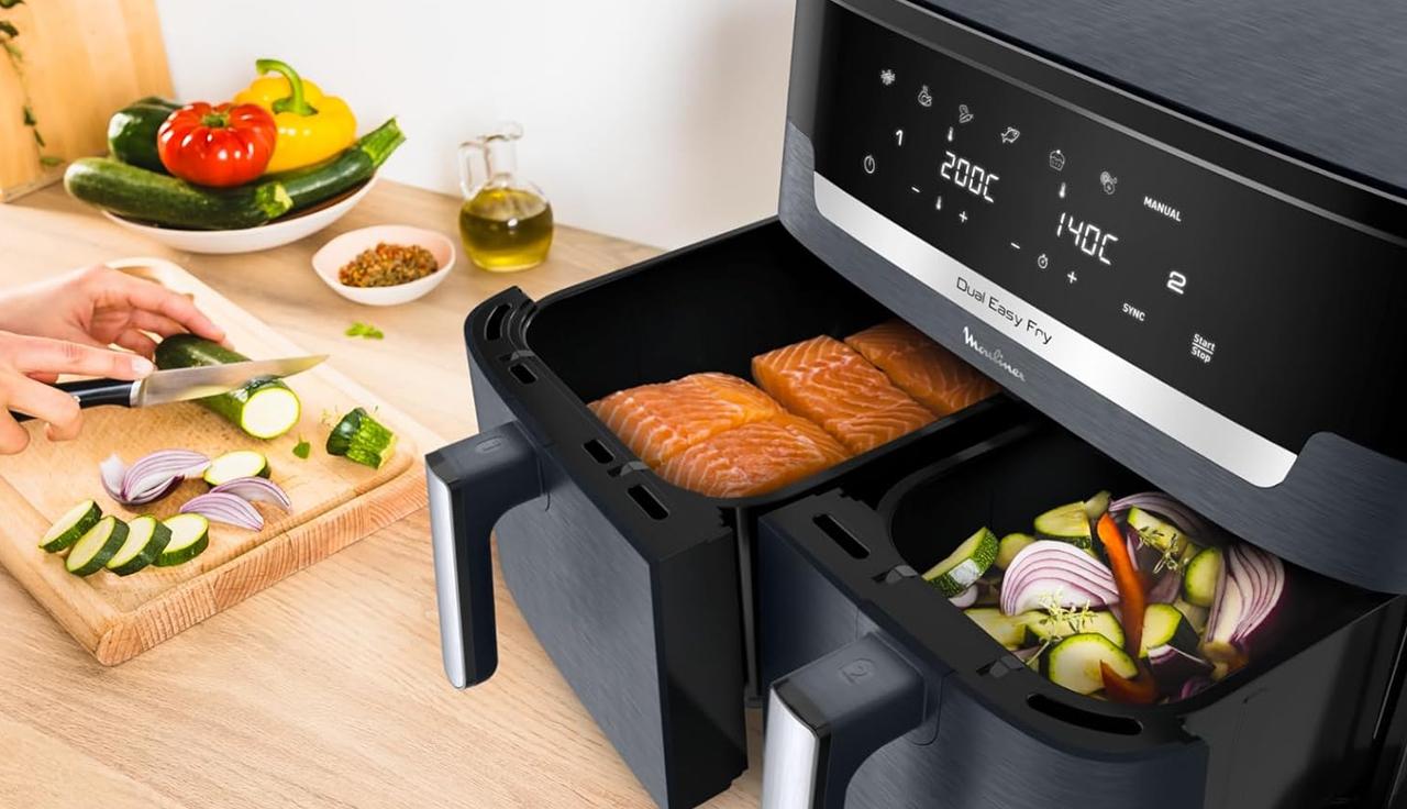 cucina sana tutti i giorni con la friggitrice ad aria moulinex xxl offerta limitata