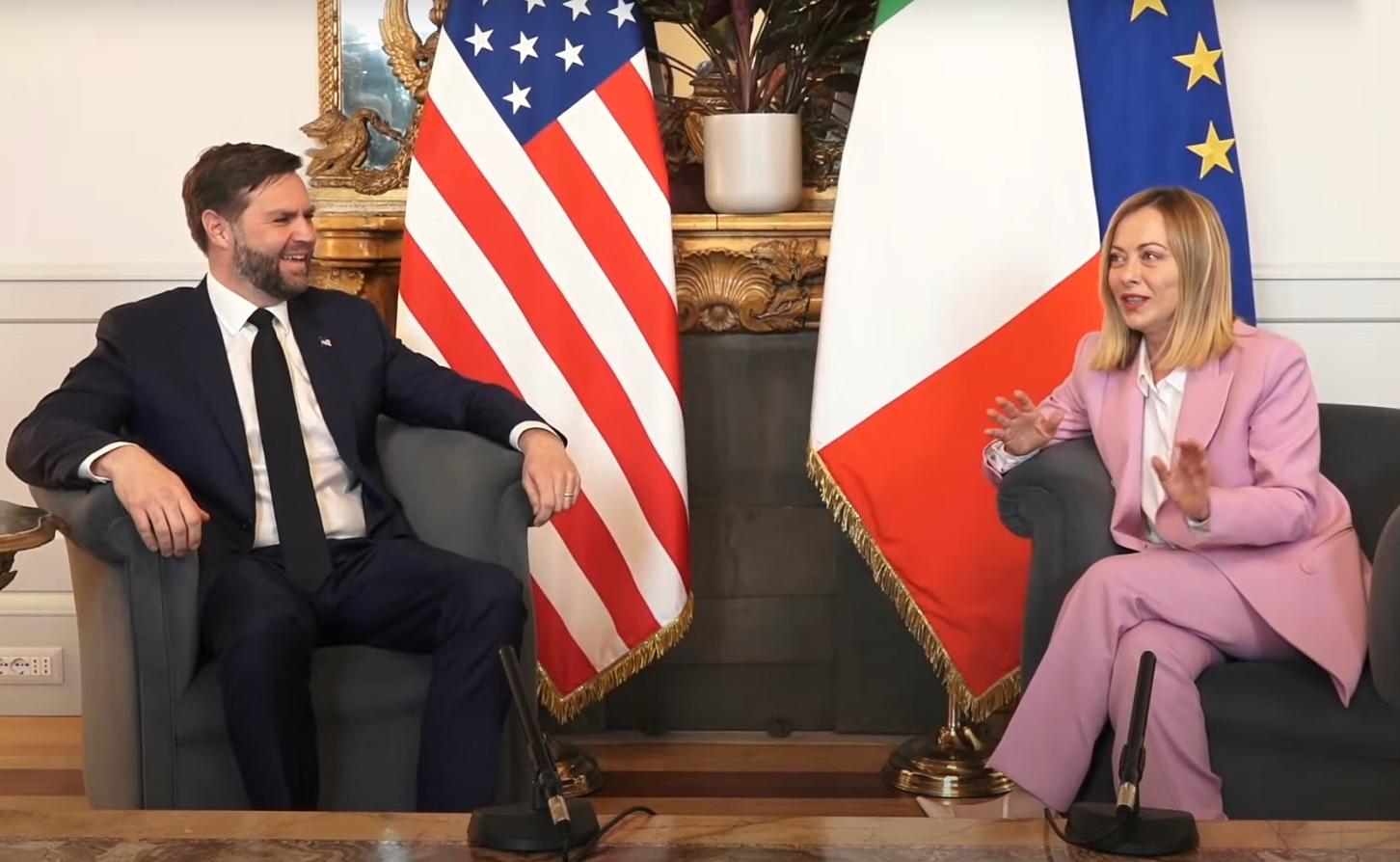 Usa, il vicepresidente Vance a Roma: “Dialogo sui dazi” Usa, il vicepresidente Vance a Roma: “Dialogo sui dazi”