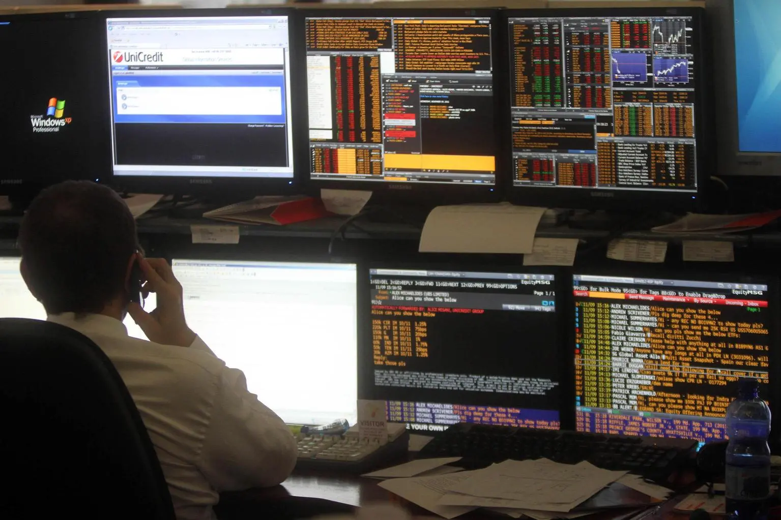 Lo spread Btp-Bund termina in aumento a 95,3 punti