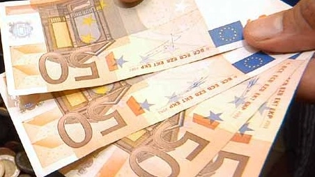 Banconote da 50 euro (foto d’archivio)