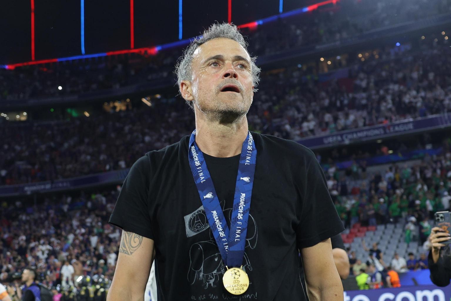 Luis Enrique dedica la vittoria in Champions alla figlia Xana Luis Enrique dedica la vittoria in Champions alla figlia Xana