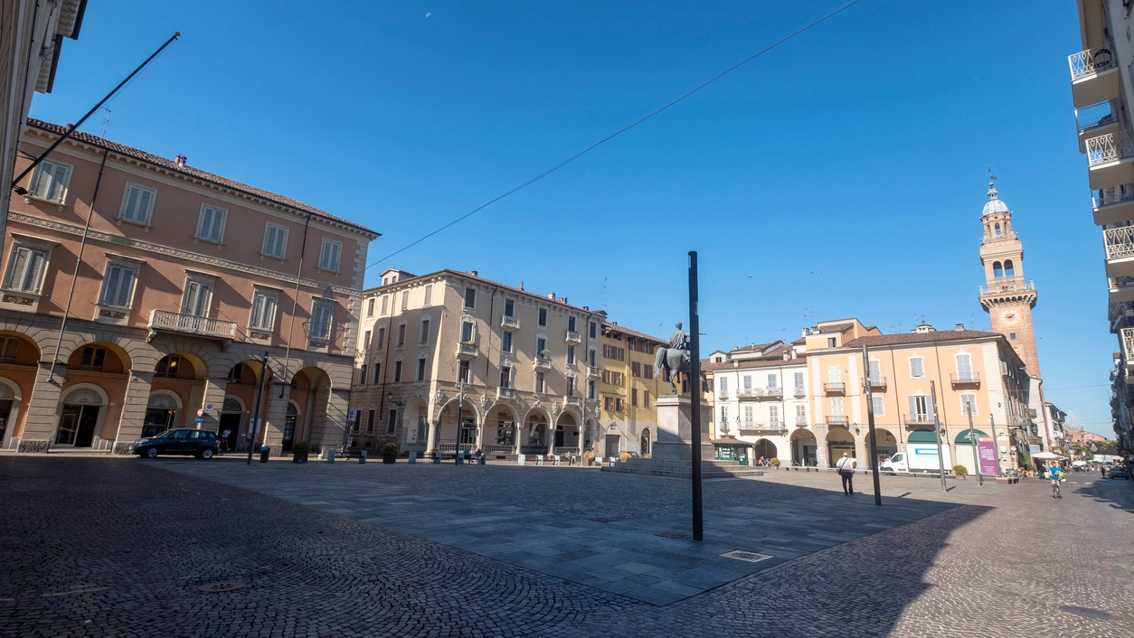 Piazza Mazzini a Casale Monferrato