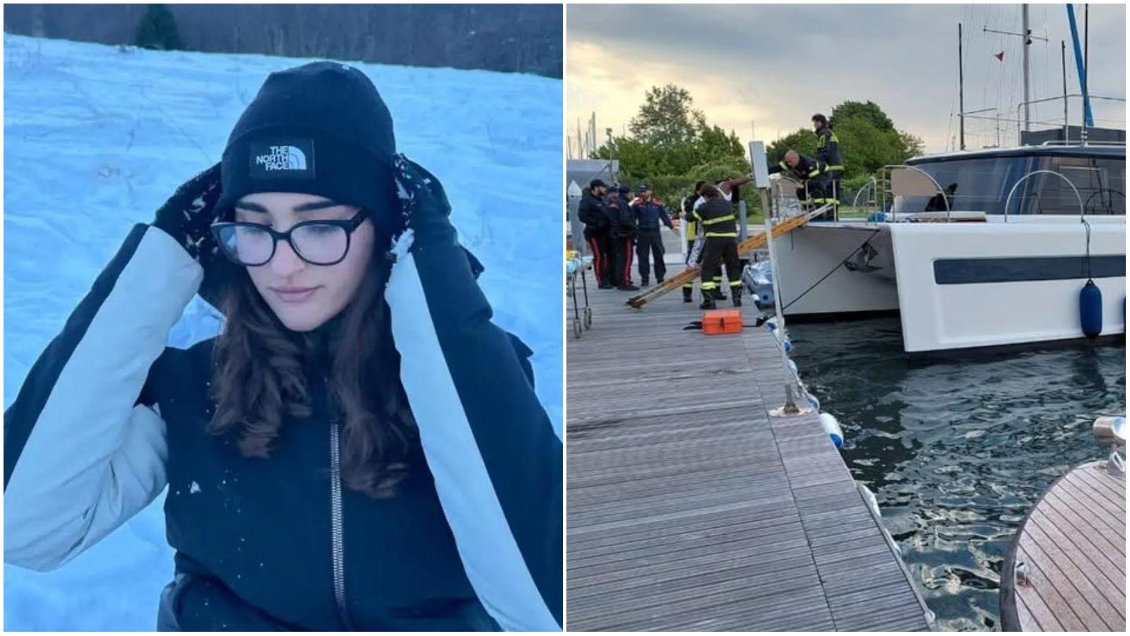 caduta dal catamarano anna chiti muore a 17 anni al primo giorno di lavoro