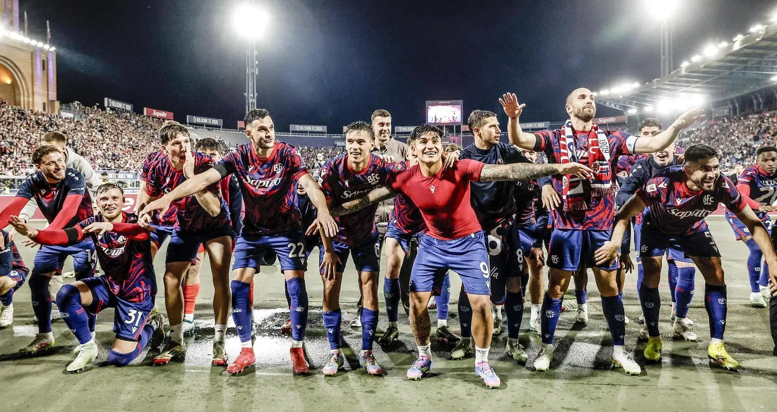 Bologna in finale di Coppa Italia dopo 51 anni: sfida al Milan il 14 maggio
