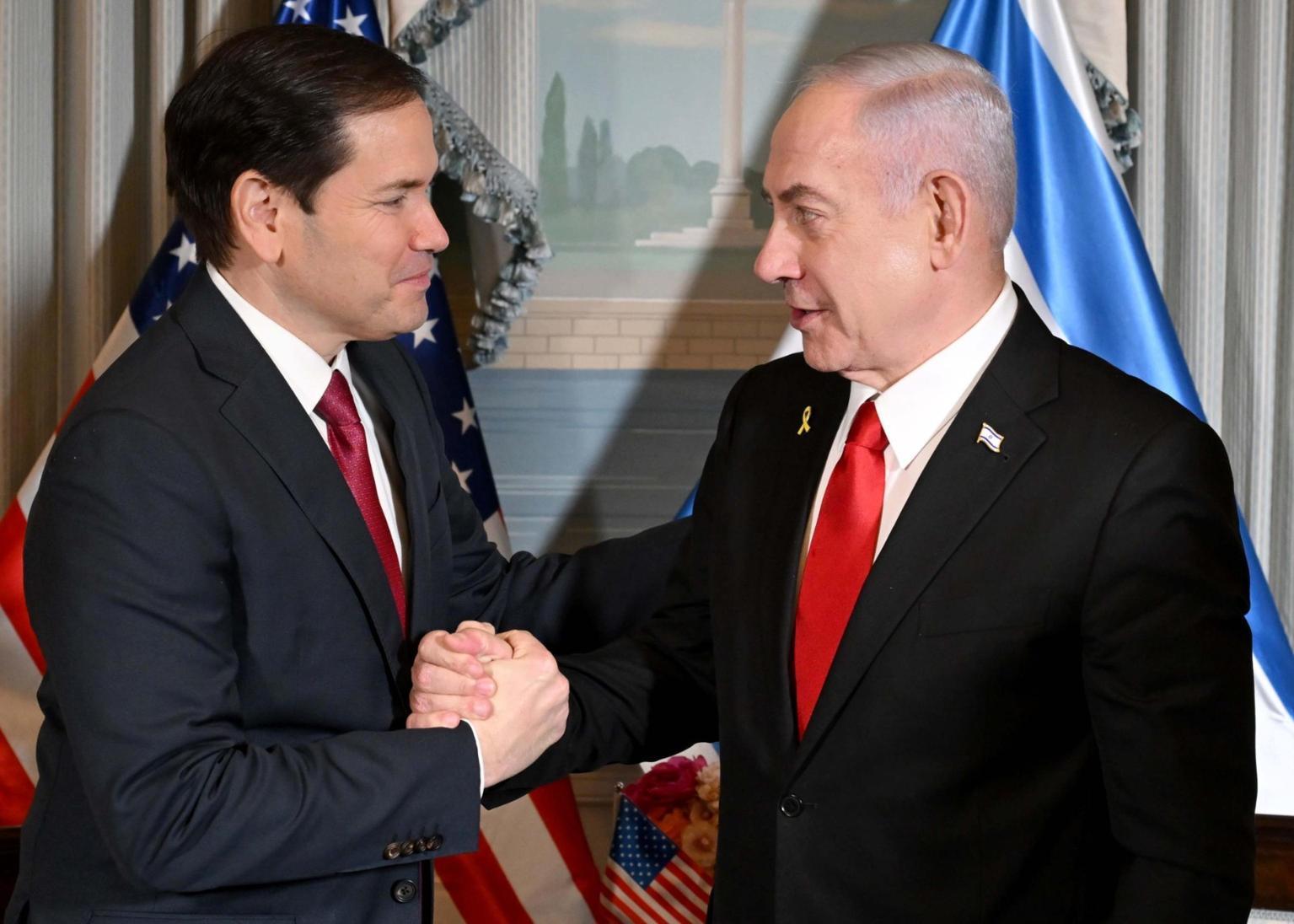 Netanyahu a Washington vede Rubio e Witkoff Netanyahu a Washington vede Rubio e Witkoff