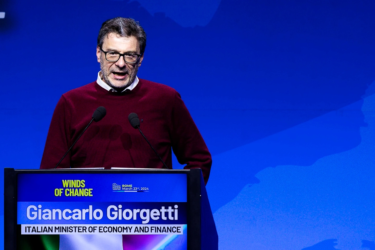 Il ministro dell'Economia, Giancarlo Giorgetti
