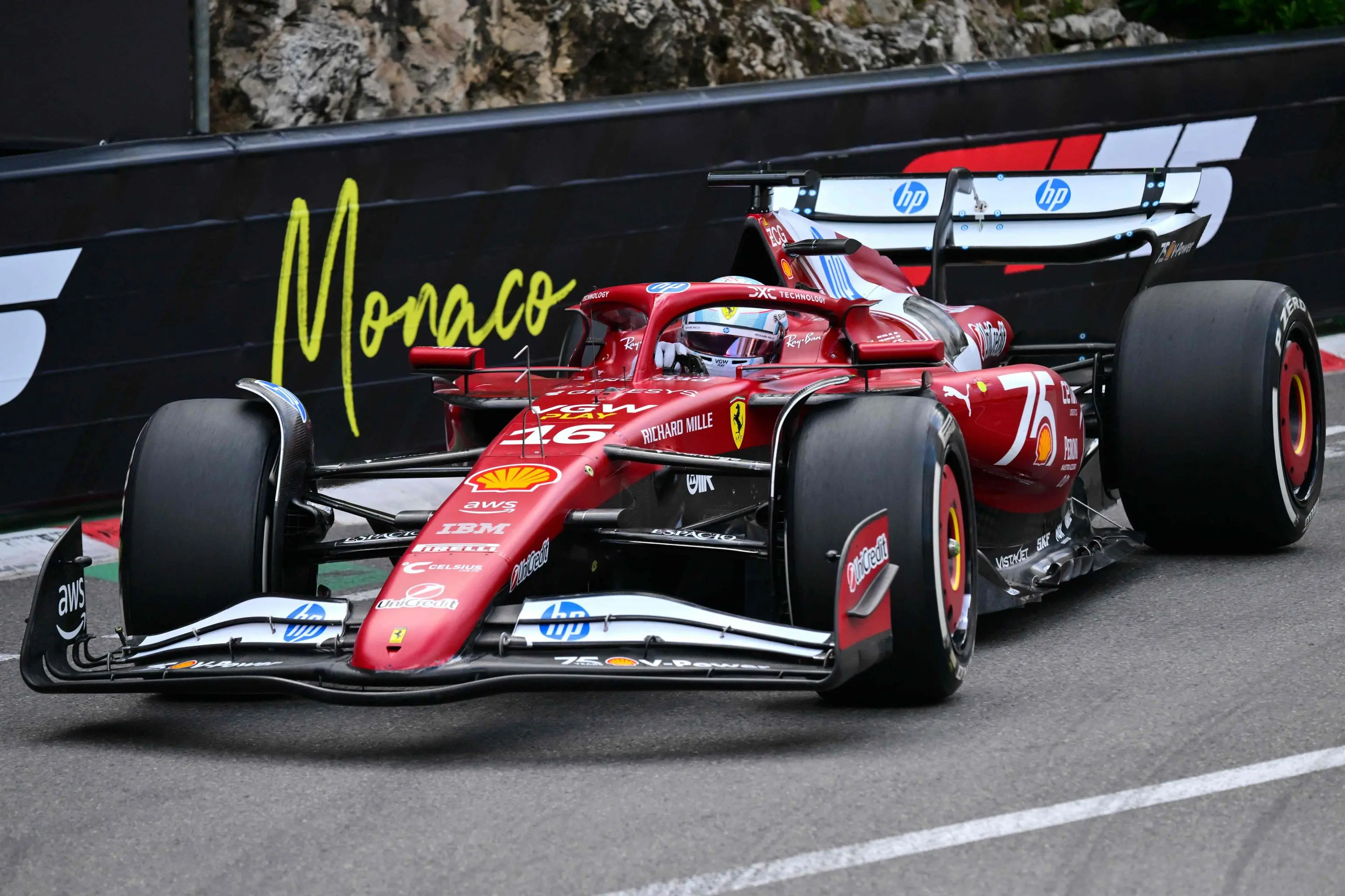 F1 Gp di Monaco, Leclerc scatenato anche nelle Fp3. Poi Verstappen e le McLaren