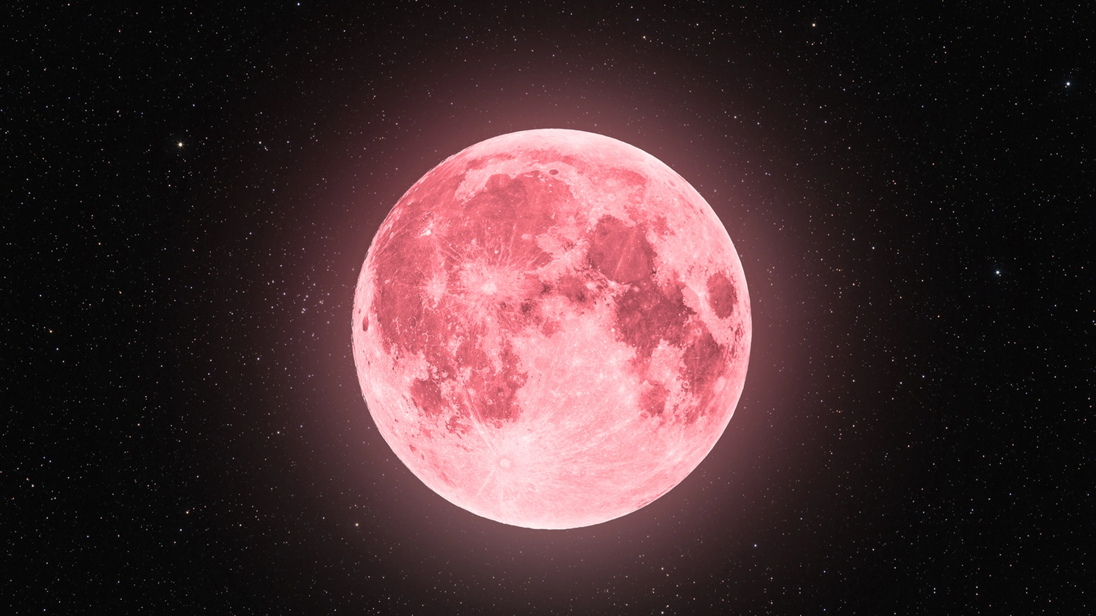 Luna rosa piena il 23 e 24 aprile