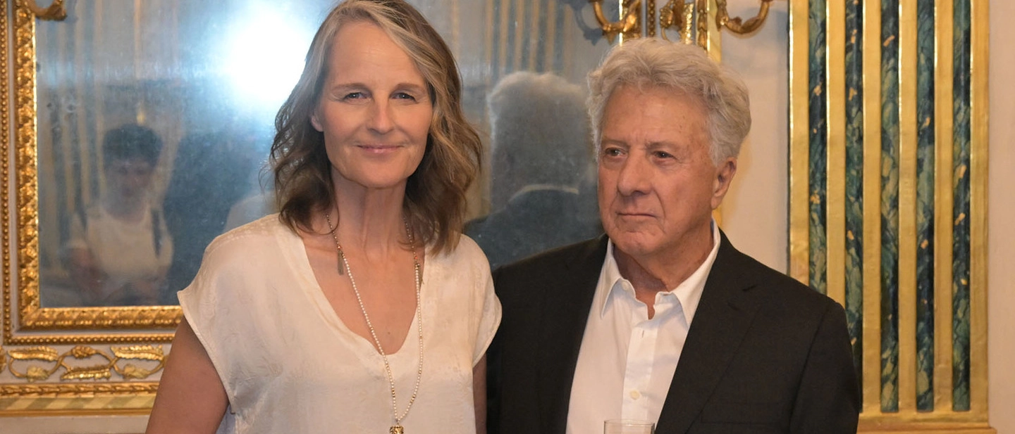A Lucca le riprese del nuovo film del regista britannico, con Dustin Hoffman e Helen Hunt. "La fine della vita è in prima pagina ogni giorno"