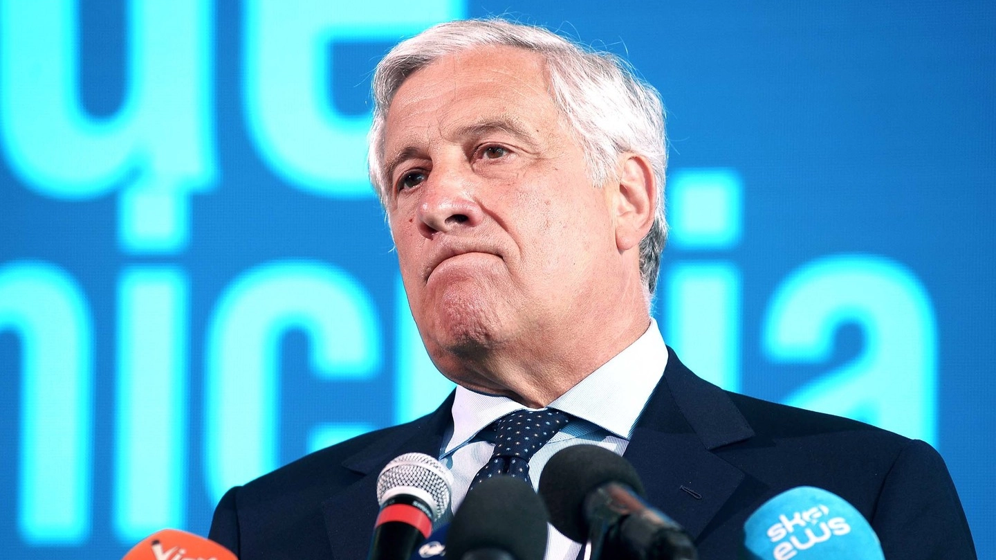 Il leader di Forza Italia e ministro degli Esteri, Antonio Tajani
