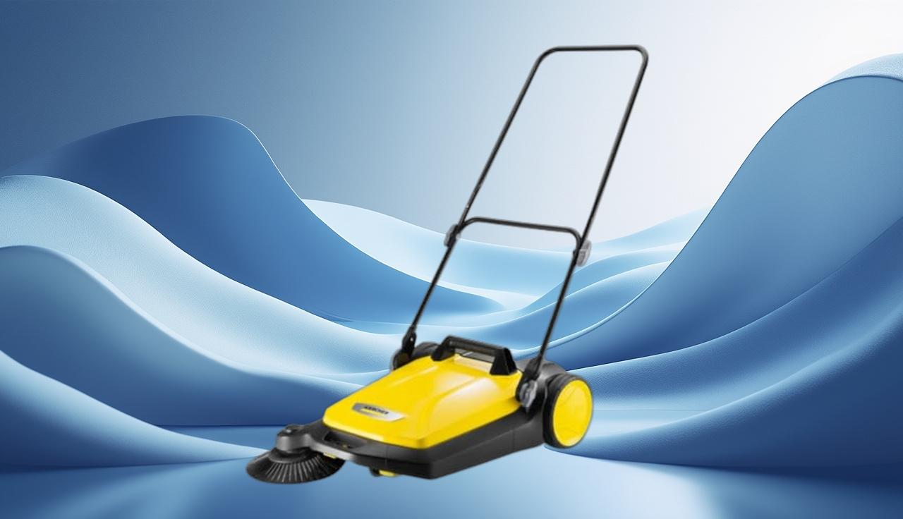 Addio foglie da Quotidiano.net Addio foglie e sporco nel vialetto la spazzatrice Kärcher S4 è in offerta solo per poco tempo