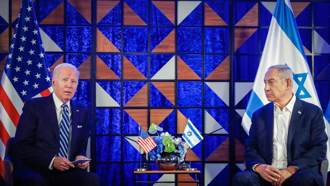 Gaza, Netanyahu su Biden: spero supereremo le nostre divergenze