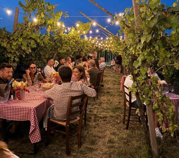 Per aperitivi e cene adesso l’appuntamento è direttamente in vigna Per aperitivi e cene adesso l’appuntamento è direttamente in vigna