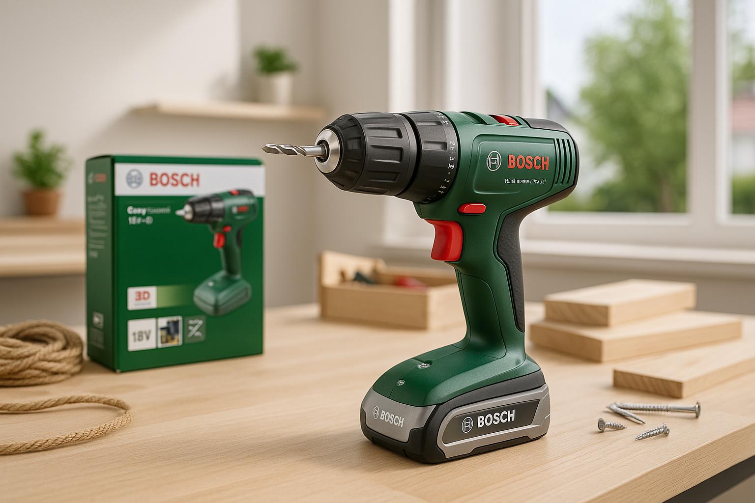Potenza e leggerezza con il trapano avvitatore di Bosch, pronto per ogni occasione (ed è scontato del 16%)
