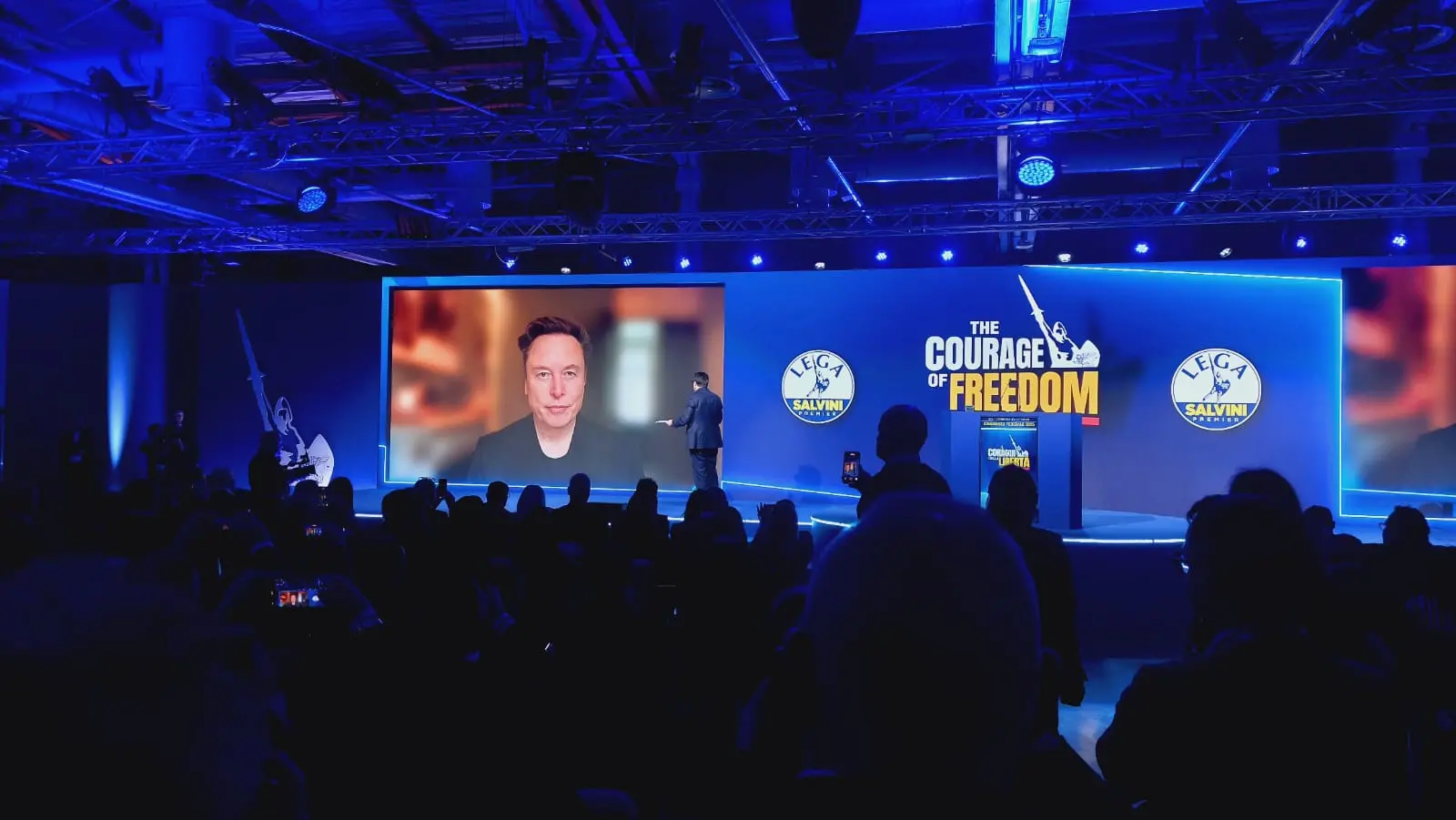 Elon Musk interviene al Congresso della Lega: cosa ha detto