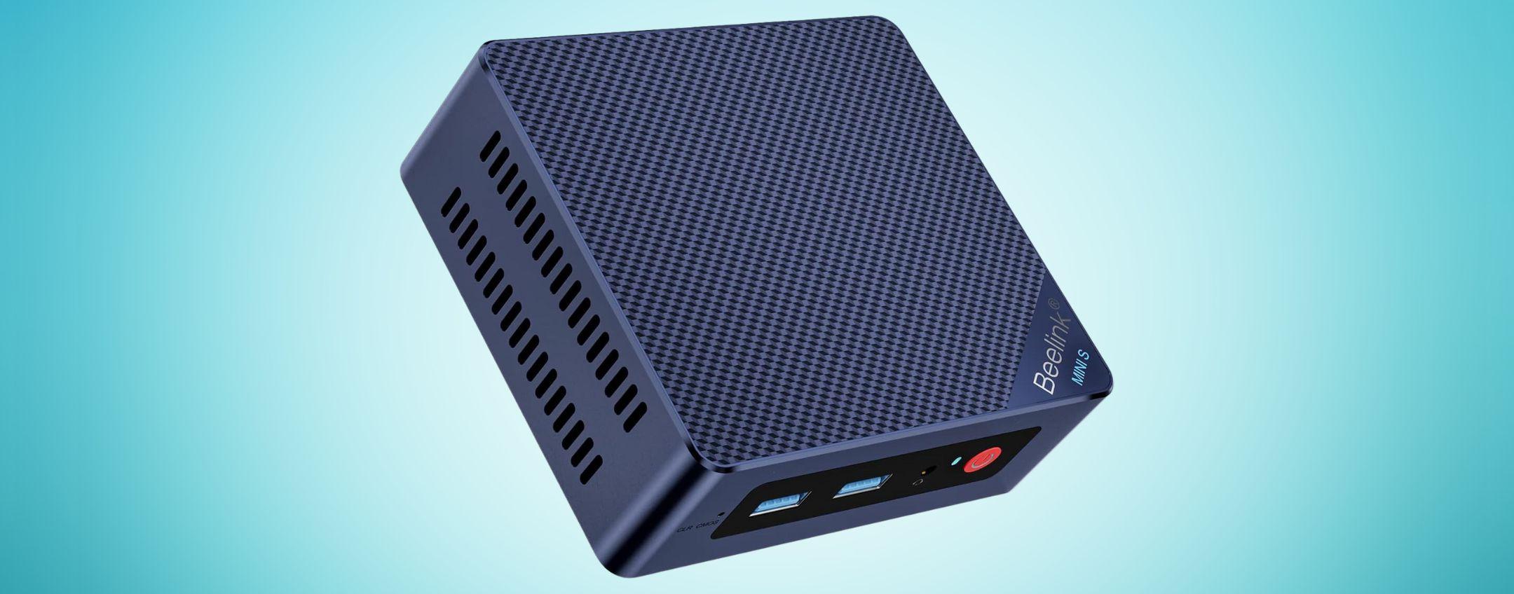 Potenza desktop da Quotidiano.net Potenza desktop in un mini PC | processore Intel e SSD da 500 GB prezzo imperdibile col doppio sconto