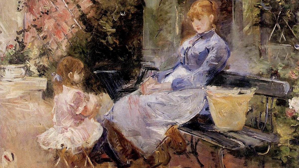 Berthe Morisot, La Fable - 1883 (© Christian Baraja)