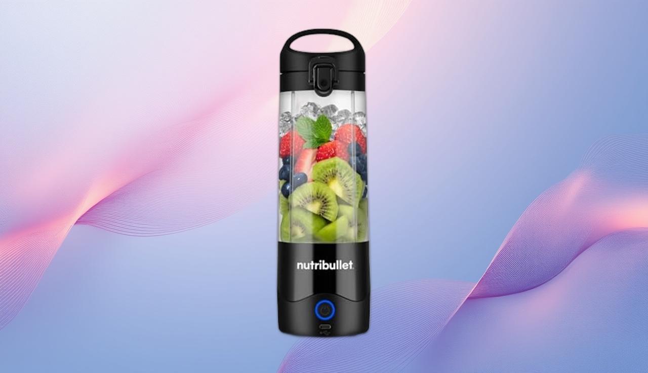 frullati al volo anche in spiaggia questo mini blender è la svolta portatile offerta a tempo