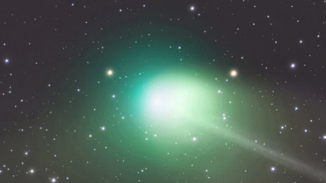 L'immagine di una cometa (foto Ansa)