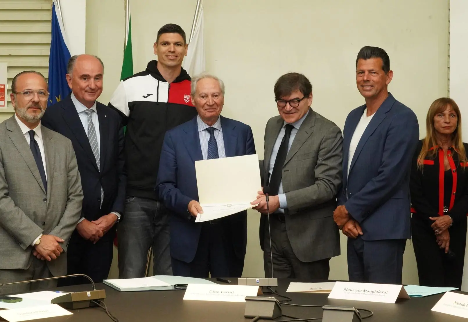 Lube Civitanova premiata per il successo stagionale e il contributo allo sport marchigiano