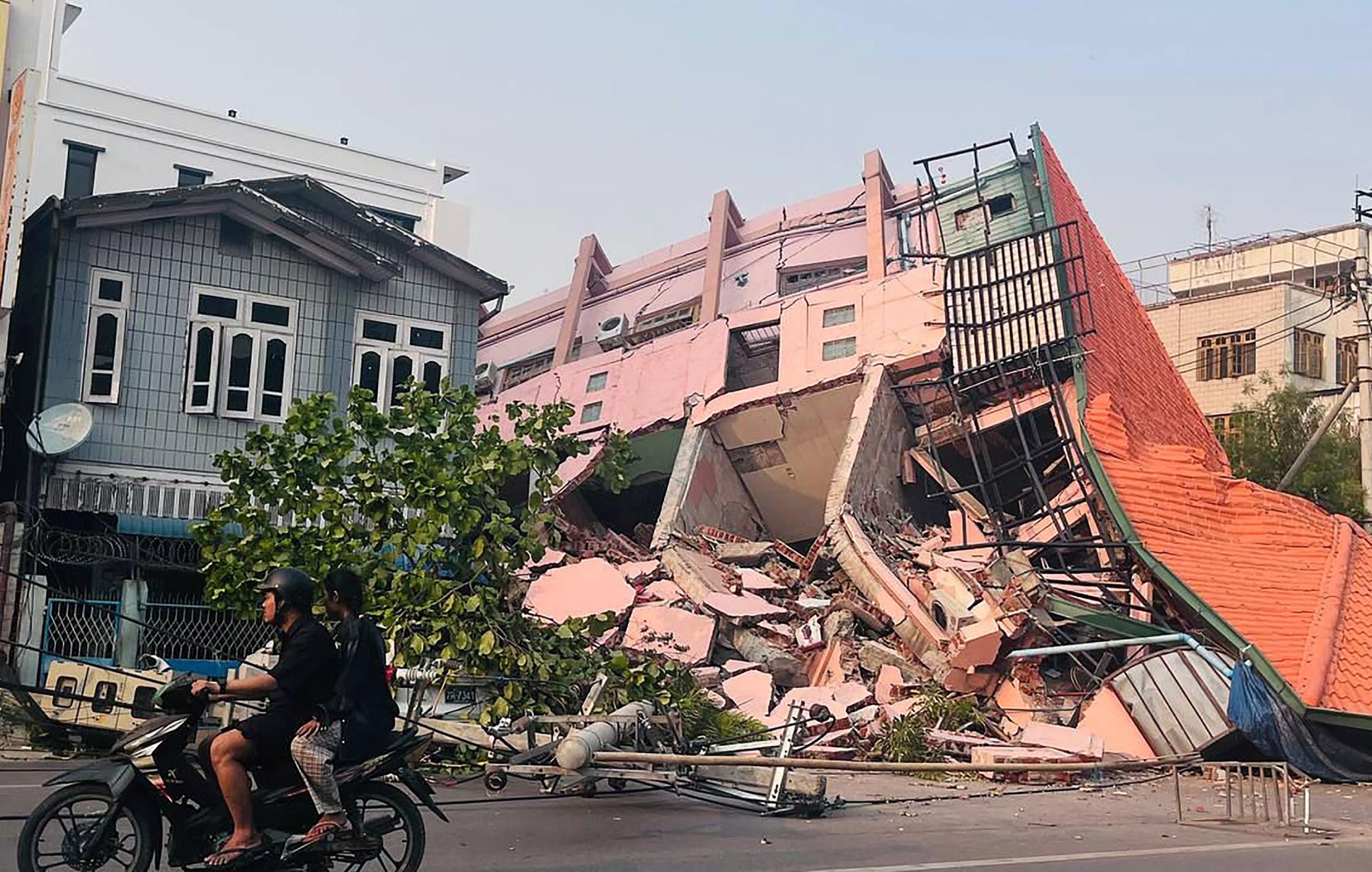 MYANMAR-THAILAND-QUAKE