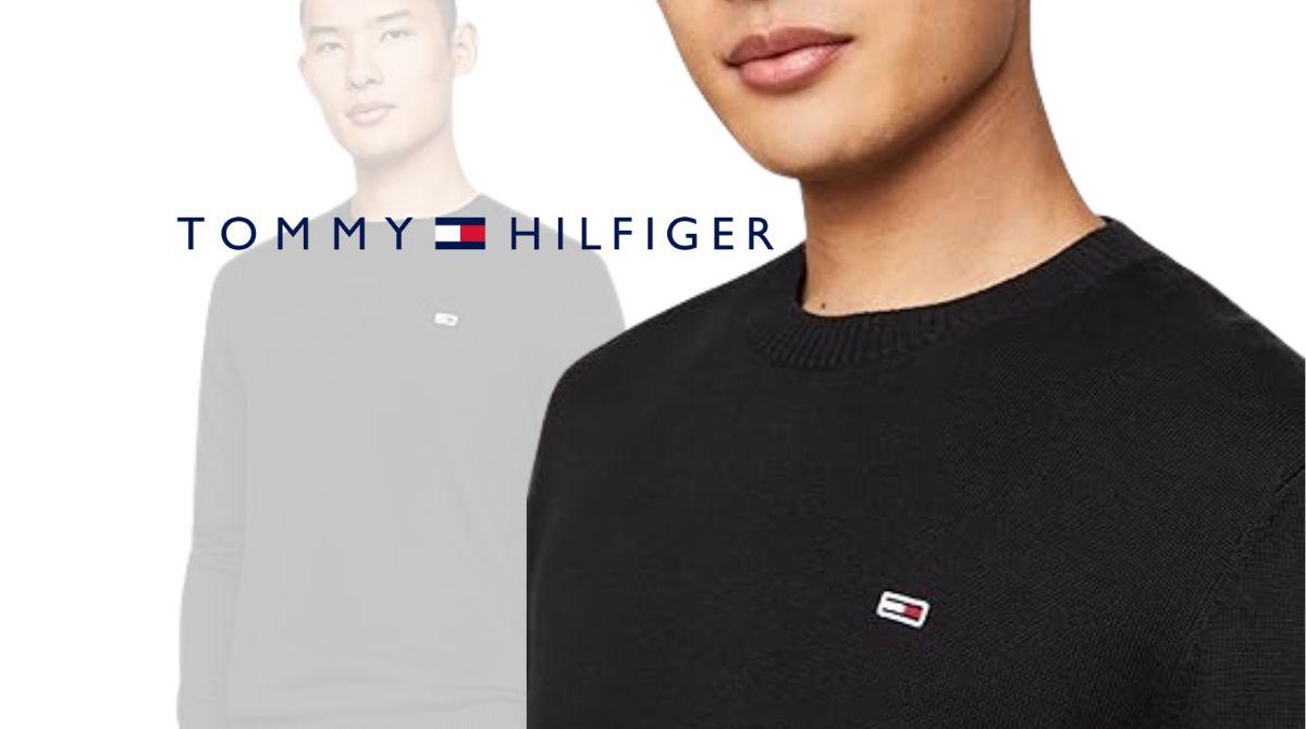 maglione perfetto da Quotidiano.net Il maglione perfetto esiste Tommy Jeans Pullover comfort a prezzo accessibile