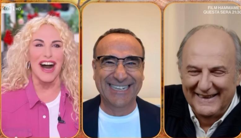 Antonella Clerici da Quotidiano.net Antonella Clerici con Gerry Scotti e Carlo Conti a Sanremo 2025 | quanti co-conduttori ci sono