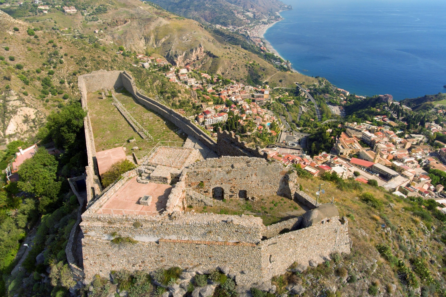 Castello di Taormina, Sicilia
