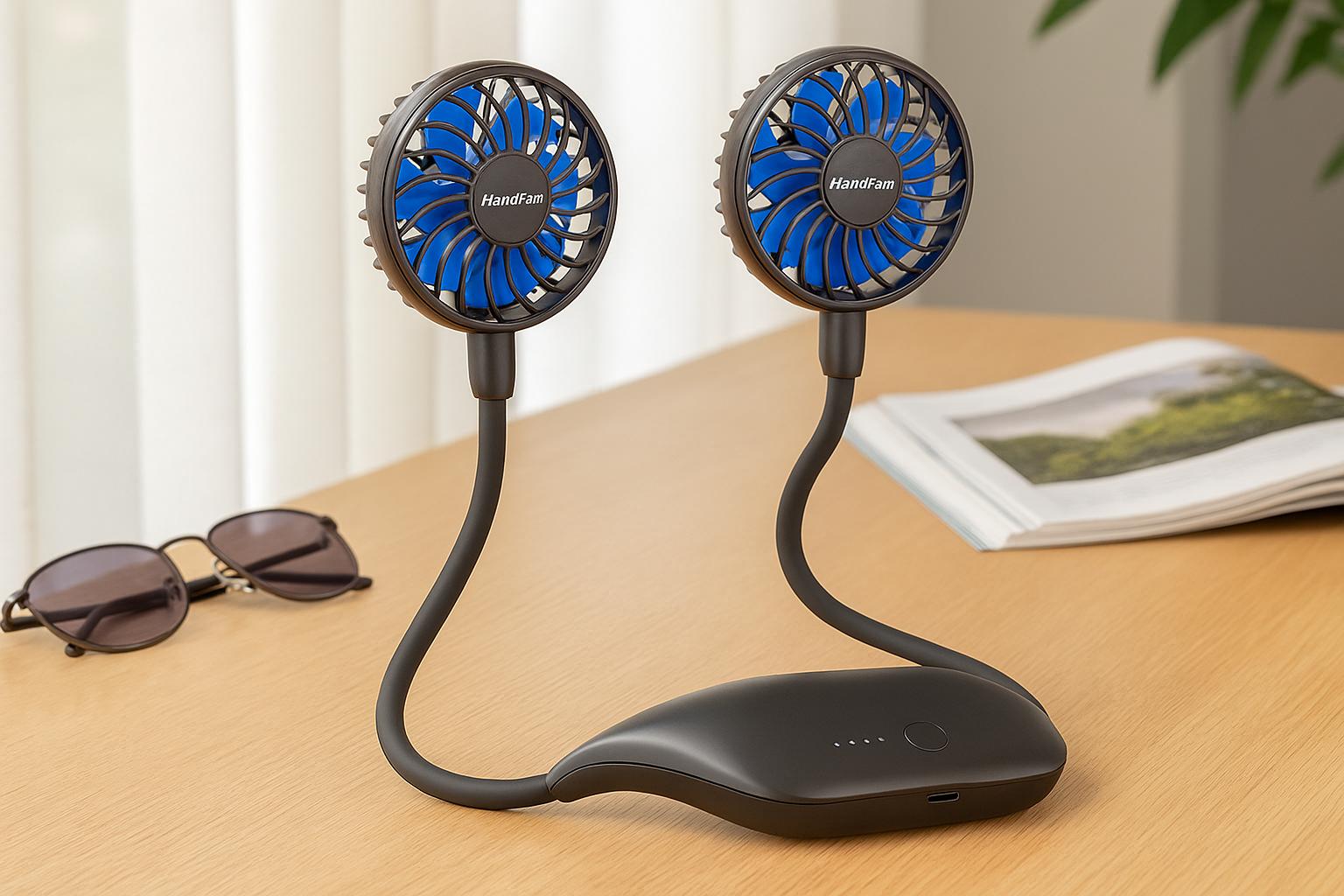 Estate senza sudore: l’utilissimo mini ventilatore da collo al 20% di sconto Estate senza sudore: l’utilissimo mini ventilatore da collo al 20% di sconto