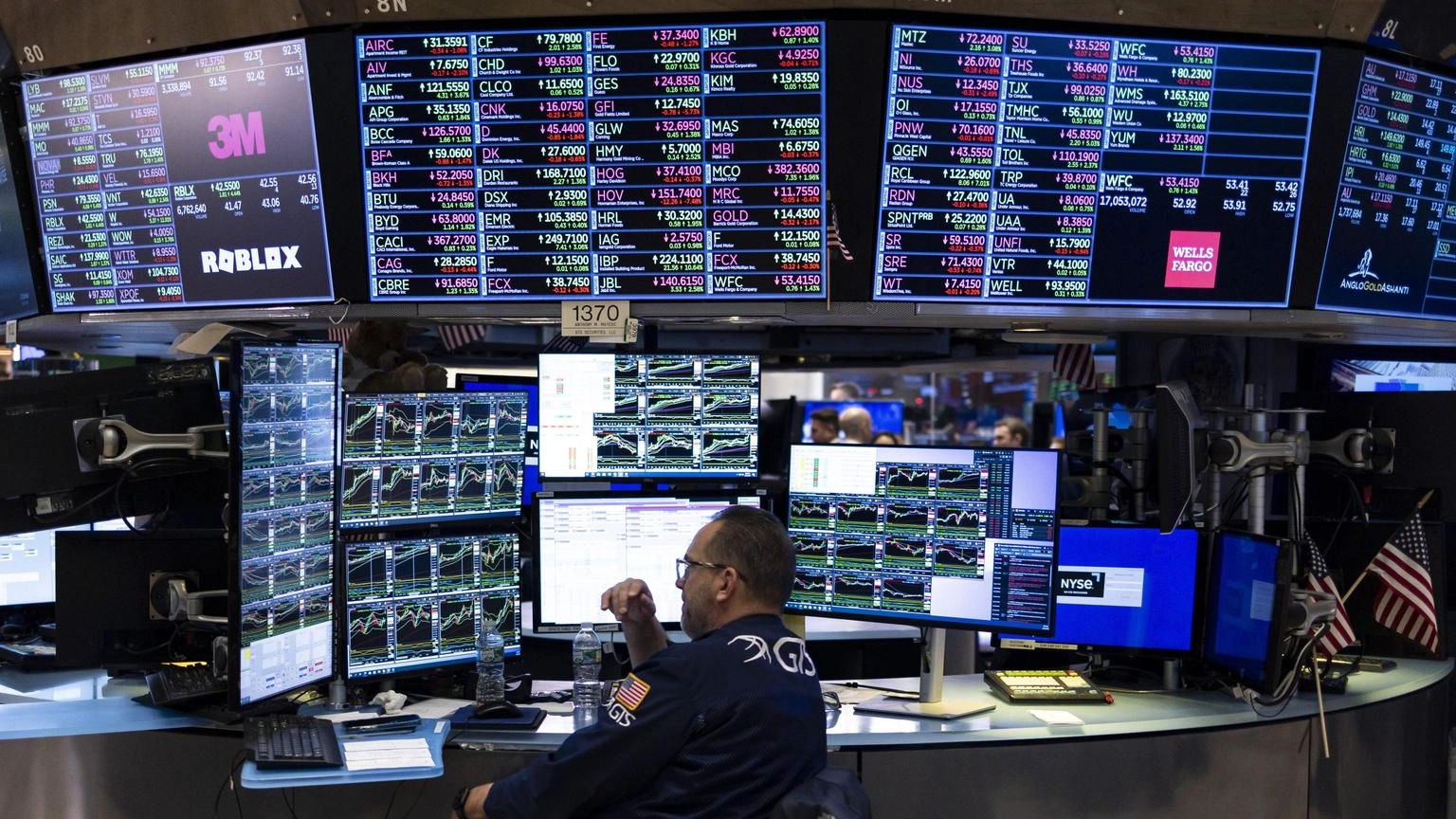 Wall Street apre in altalena, Dj +0,50%, Nasdaq -0,17%