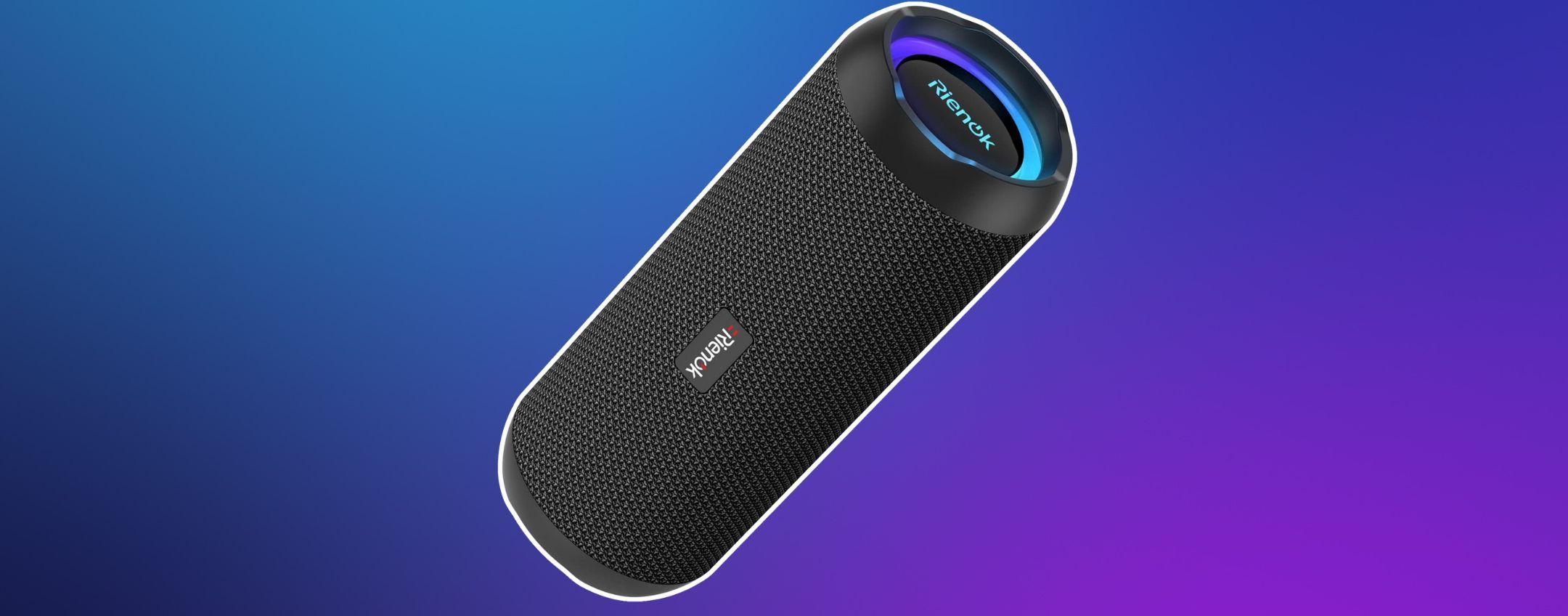 Cassa bluetooth da Quotidiano.net Cassa bluetooth impermeabile e potente | con il coupon Amazon costa pochissimo