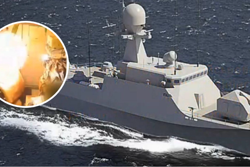 L'intelligence ucraina: "Nave missilistica russa incendiata nel porto di Kaliningrad"