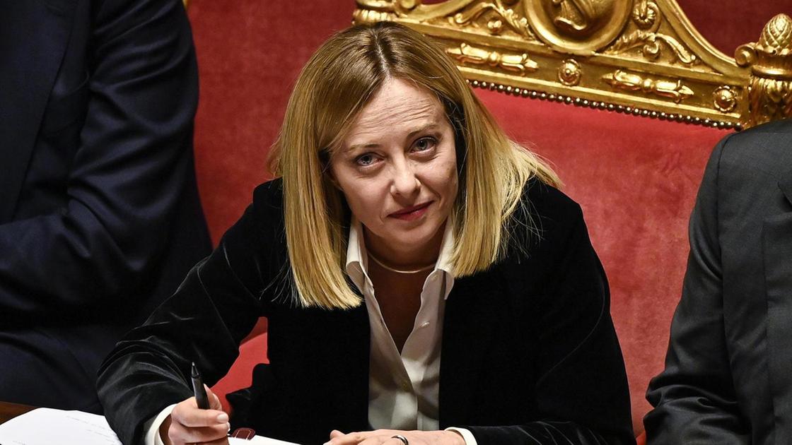 Meloni Senato da Quotidiano.net Meloni al Senato | Nessun esercito europeo all