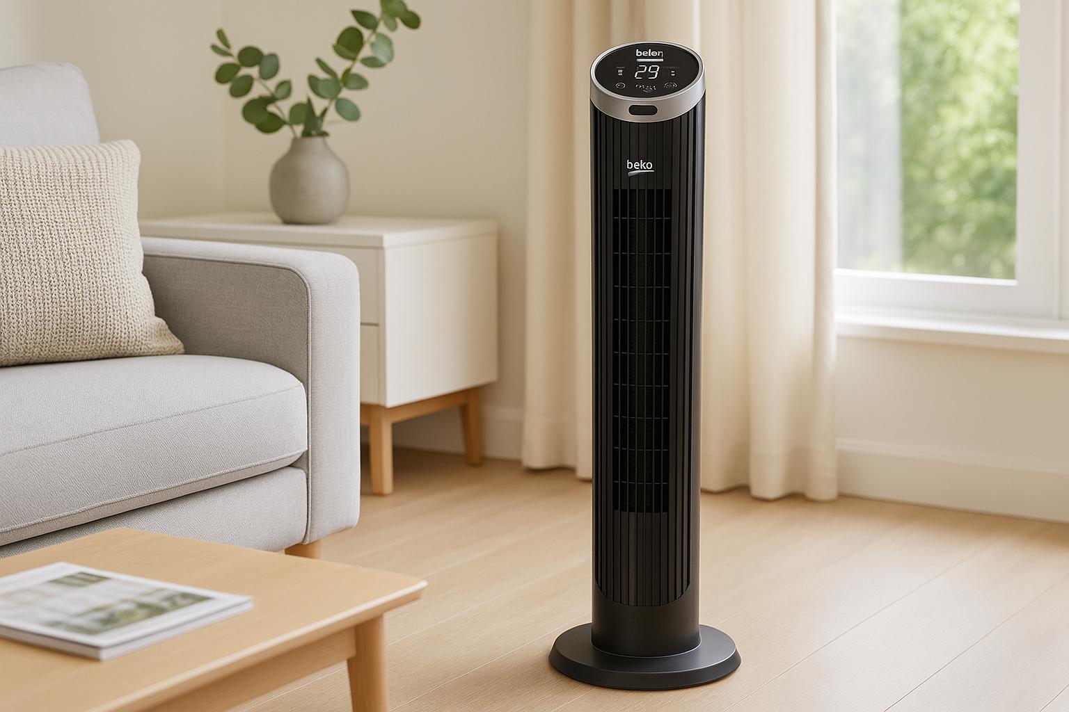 estate al fresco con il ventilatore di beko 232 potente compatto e costa pochissimo su amazon